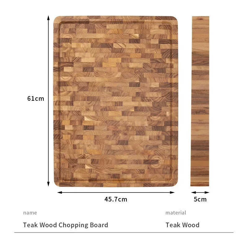 Large Teak Cutting Board