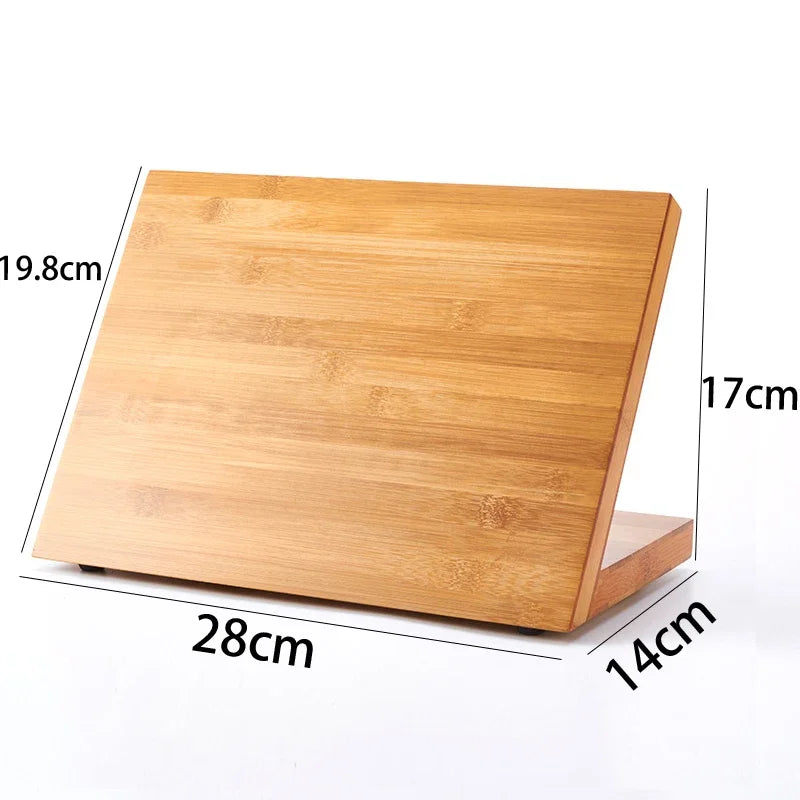 Oak Magnetic Knife Block