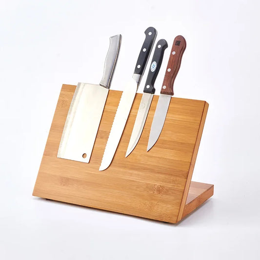 Oak Magnetic Knife Block