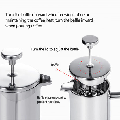 Stainless Steel French Press