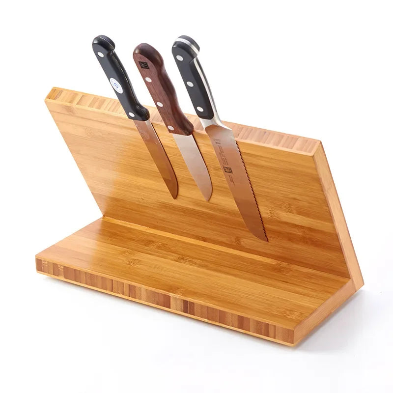 Oak Magnetic Knife Block