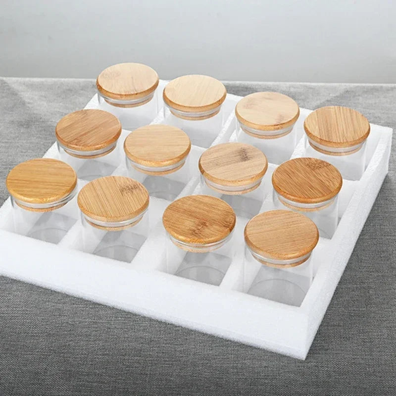 Bamboo Spice Jars